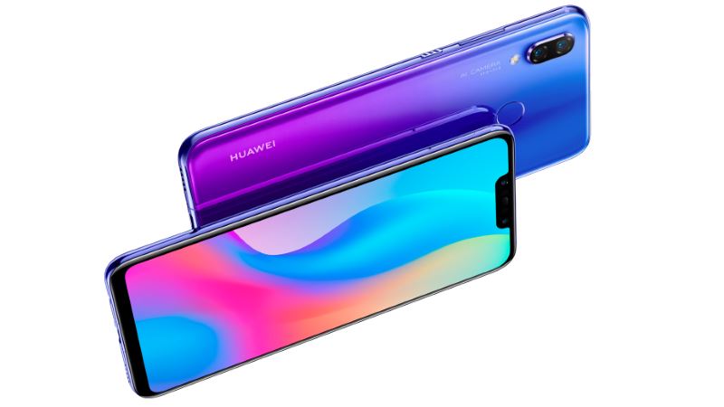 Huawei nova3 ブルー ROM128GB SIMフリー