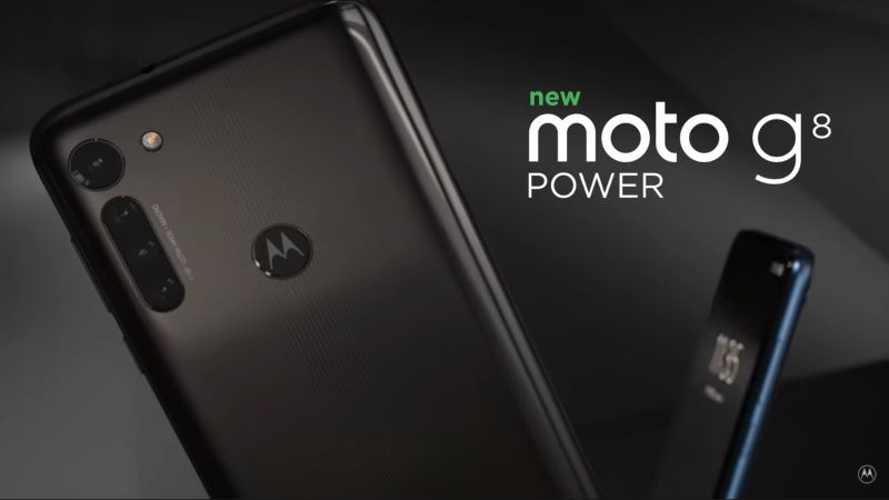 【新品未開封】モトローラ moto g8 power スモークブラック